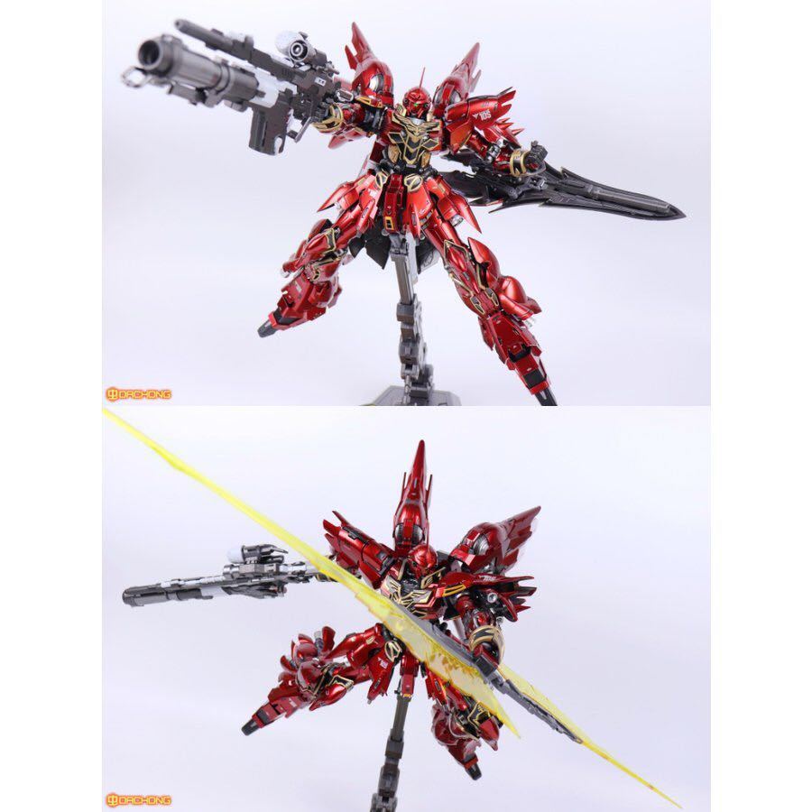 国内即出荷! 海外製 1/100 シナンジュ LED発光ギミック搭載 合金完成品