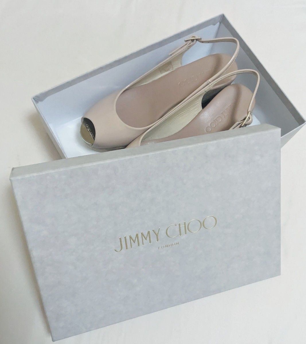 JIMMY CHOO ウエッジソールサンダル 新品未使用|PayPayフリマ