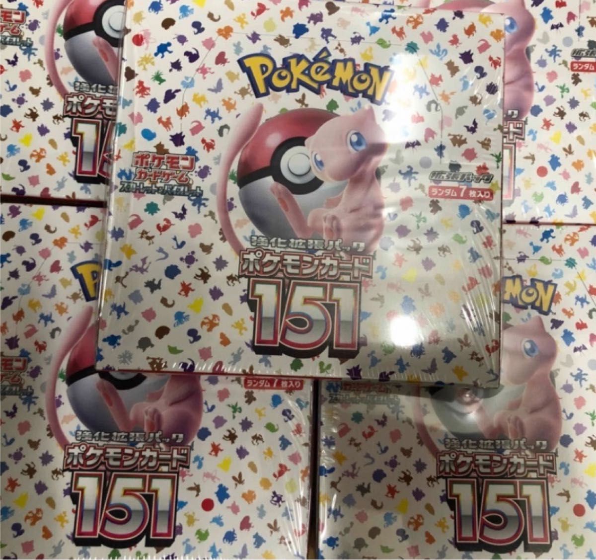 ポケモンカード 151シュリンク付き 5box|Yahoo!フリマ(旧PayPayフリマ)