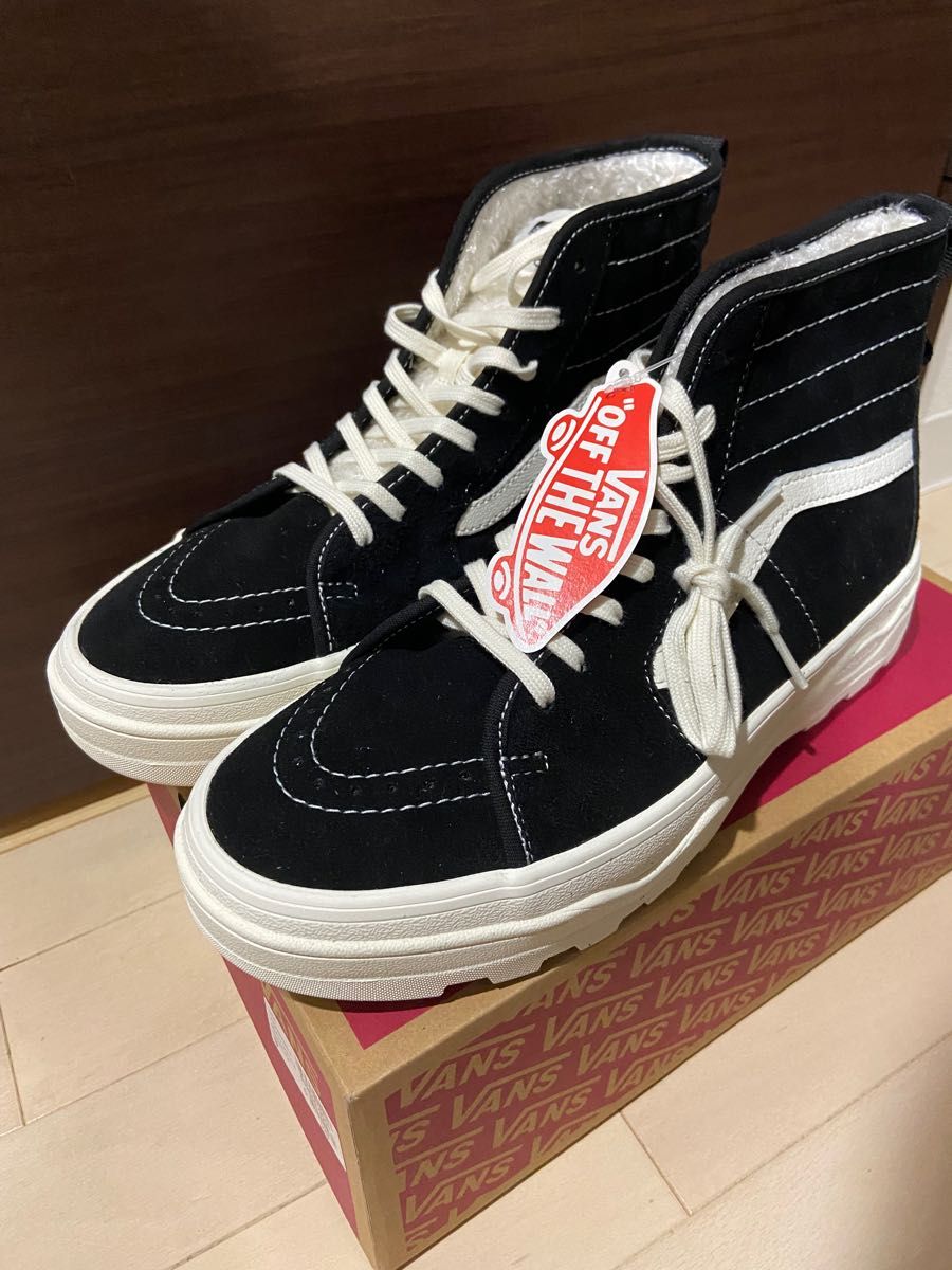 新品未使用！VANS ans off the wall 厚底ハイカットスニーカー - 靴