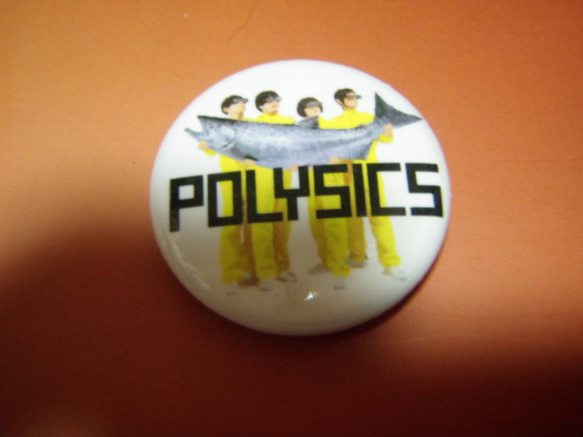 RSRライジングサン2018 グッズ 缶バッジ POLYSICS_画像1