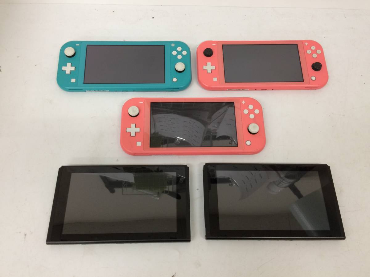 Nintendo Switch Lite/Switch 本体 計5台セット 動作未確認 ジャンク
