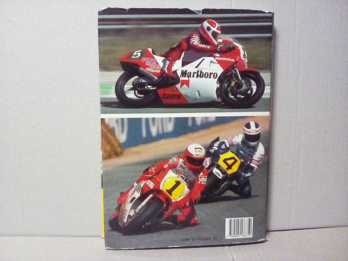 洋書 The Art and Science of Motorcycle Road Racing:ロードレースの美術と科学(1985年発行NEW EDITION) 写真、イラスト多数　全268ページ_画像2