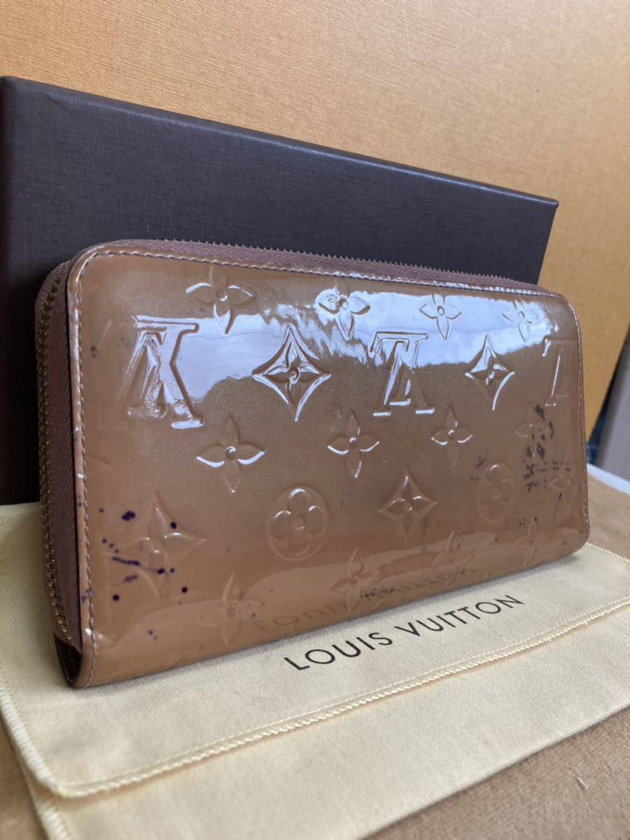 1円スタート】LOUIS VUITTON ルイヴィトン ヴェルニ ジッピー