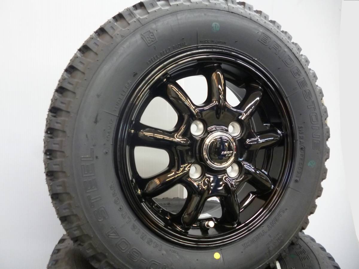 新品 ゴツゴツタイヤ☆ ブリヂストン 145/80R12☆145R12 6PR☆軽バン軽