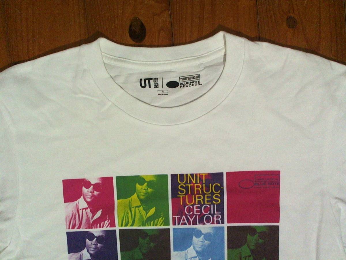 ☆ブルーノート レコード×ユニクロ【BLUE NOTE RECORDS×UNIQLO】プリント半袖Tシャツ コットンTシャツ S 白　ホワイト _画像2