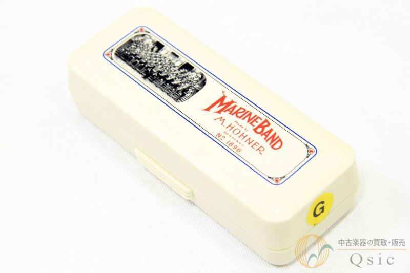 [超美品] HOHNER Marine Band ブルースハープ KEY G 使いやすいシンプルなモデル！ [OJ862]_画像5