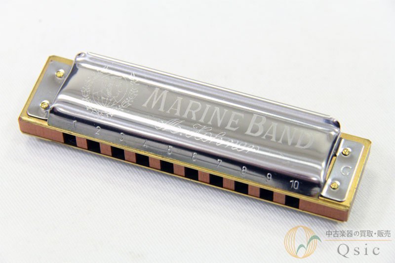 [超美品] HOHNER Marine Band ブルースハープ KEY G 使いやすいシンプルなモデル！ [OJ862]_画像1