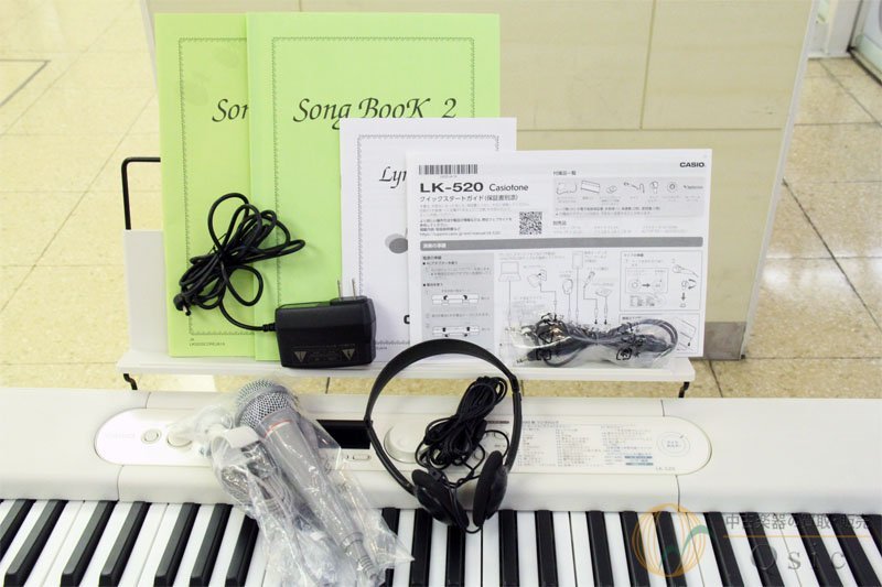 [ ultimate beautiful goods ] CASIO LK-520 shines keyboard . comfortably piano practice! new one also recommendation. electron keyboard! 2022 year made [RJ287]