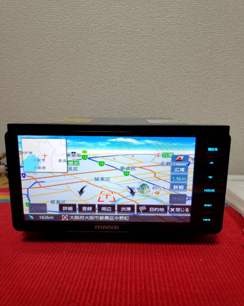 Kenwood/ケンウッド MDV-Z704W/CD/DVD/SD/ブルートゥース/2016 地図