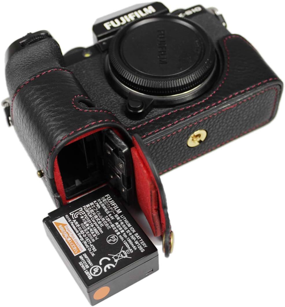 kinokoo FUJIFILM XS10 корпус кейс xs10 камера кейс натуральная кожа ( черный ) FUJI-XS10-ZPBT-BK ( внимание : камера. не прилагается )