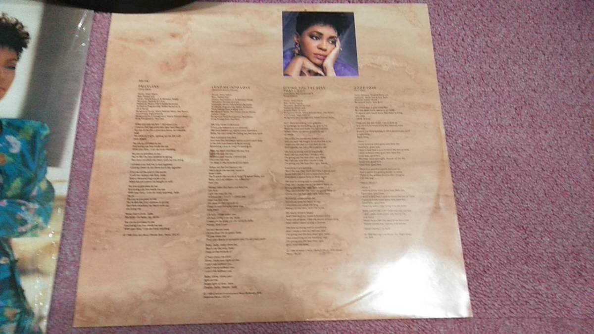 当時物 ANITA BAKER アニタ・ベイカー Giving You The Best That I Got レコード LP_画像3