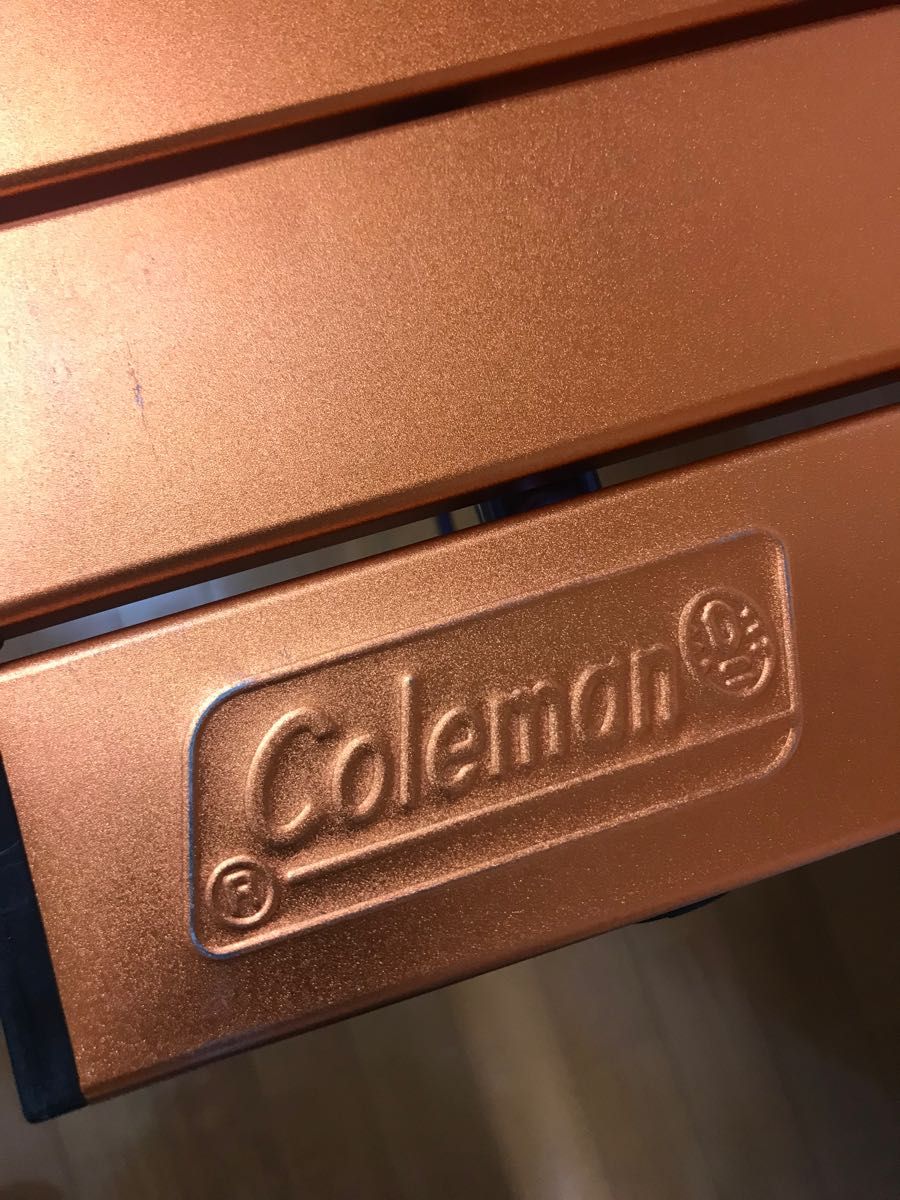 Coleman × BEAMS アルミテーブル】限定コラボ商品 廃盤 レア Coleman × BEAMS アルミテーブル】限定コラボ商品 廃盤 レア