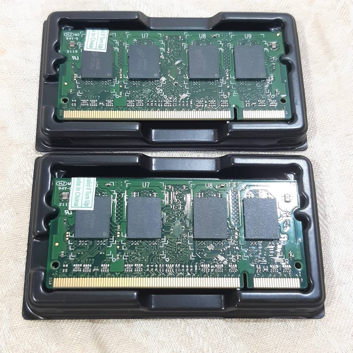 新品 ノートPC用メモリ Micron PC2-6400S DDR2 800MHz 4GB×2枚セット 