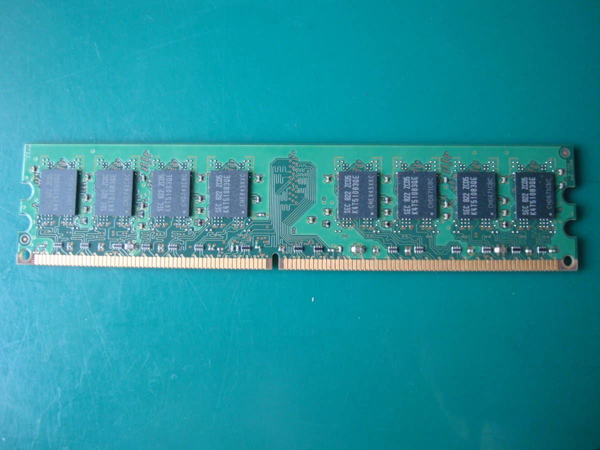 * настольный PC память SAMSUNG PC2-4200U(DDR2-553) 1GB 1 листов *