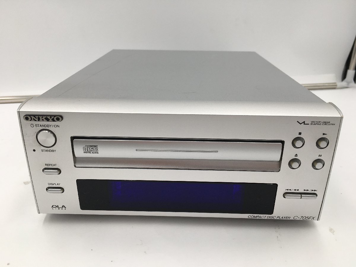 ♪▲【ONKYO オンキョー】CDプレーヤー C-705FX 0605 3_画像2