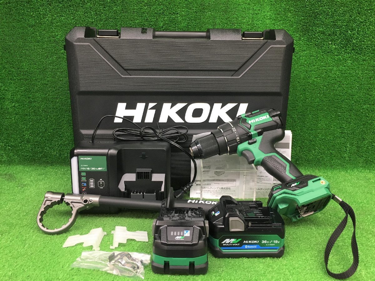 定番定番HiKOKI[ハイコーキ] マルチボルト36V-2.5Ah コードレス振動ドライバドリル DV36DC(2XPSZ) 電動工具 