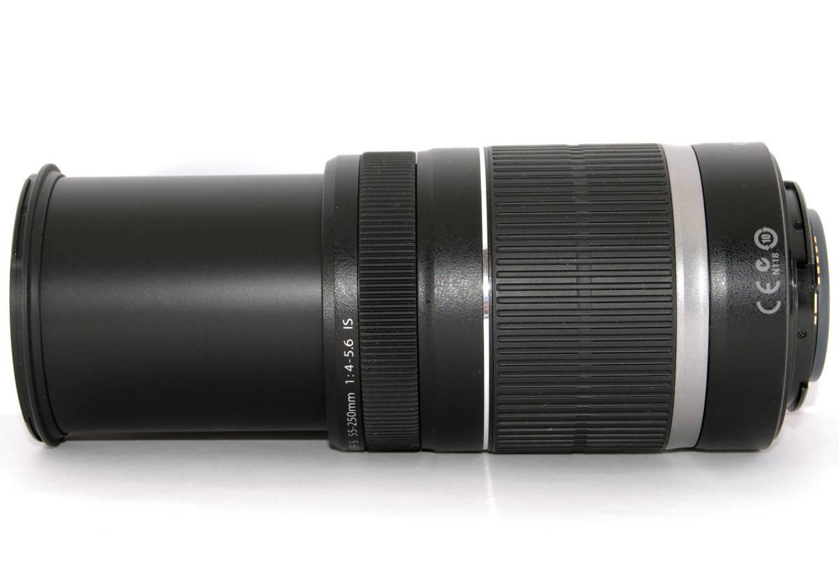 ◆新品同格品＆初心者入門◆ Canon キャノン EF-S 55-250mm F4-5.6 IS 付属品多数有り_使用頻度が高く扱い易い機種は高人気です★