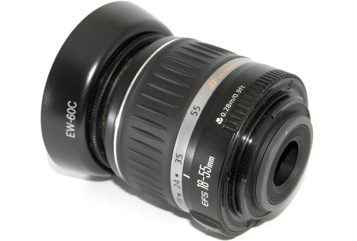 ◆初心者入門＆極上美品◆ Canon キャノン EF-S 18-55mm F3.5-5.6 Ⅱ USM 付属品多数有り_中古とは思えないグッドなコンディション★