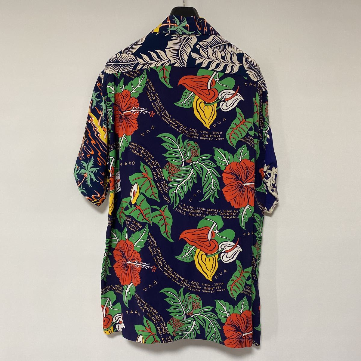 美品 BEAMS 別注 SUN SURF クレイジーパターン レーヨン アロハ シャツ