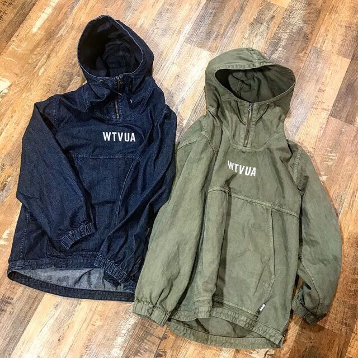 WTAPS SBS JACKET.COTTON.DENIM 18SSダブルタップス アノラックパーカーOLIVE DRAB M