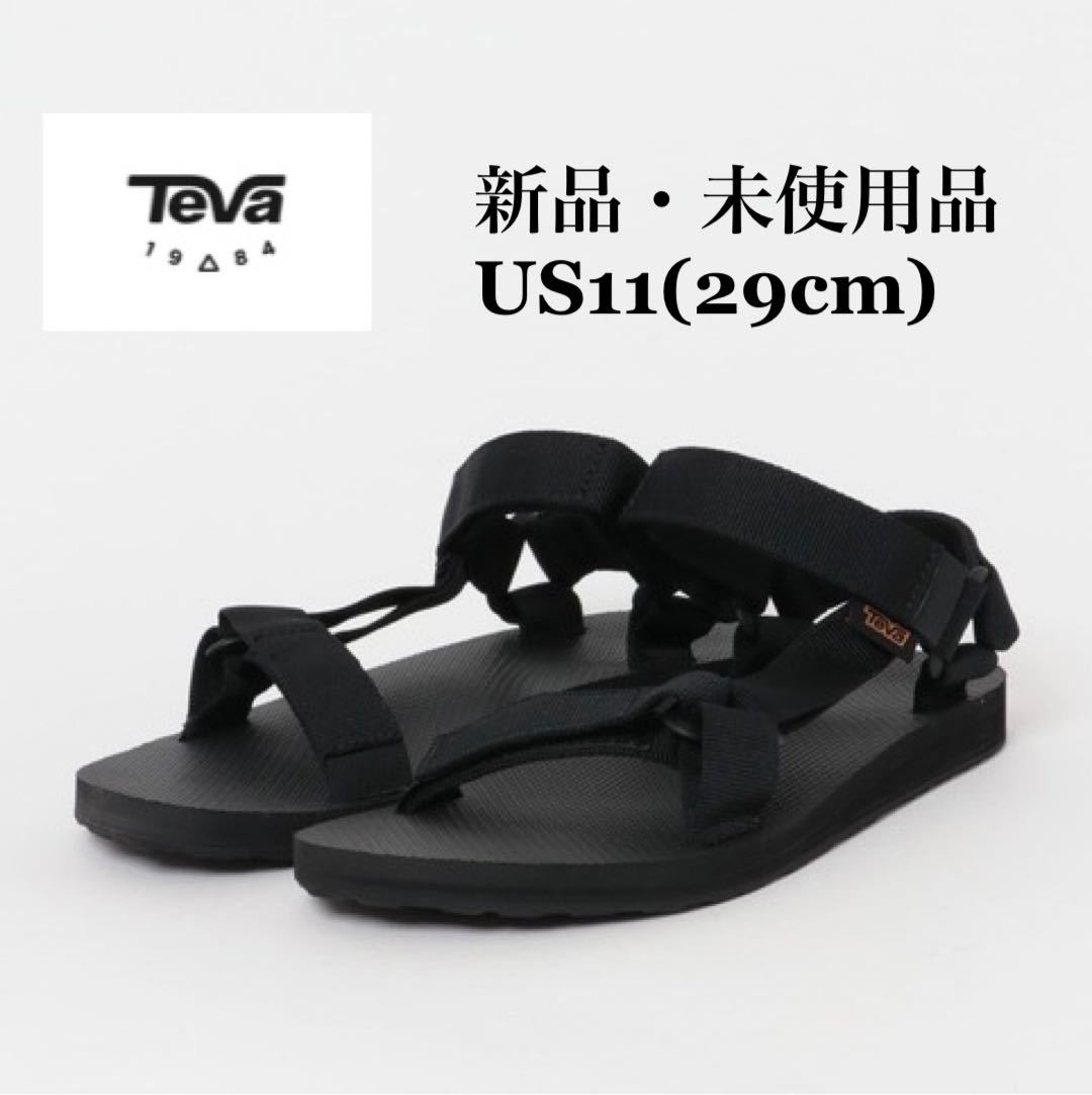 TEVA テバ ORIGINAL UNIVERSAL オリジナル ユニバーサル サンダル ブラック メンズ レジャー アウトドア US11_画像1