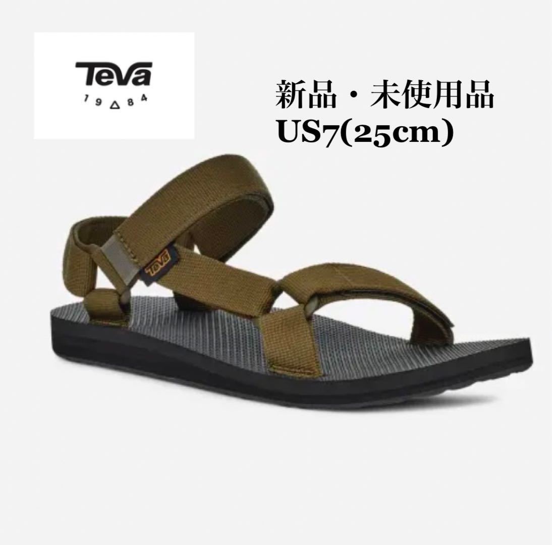 TEVA テバ ORIGINAL UNIVERSAL オリジナル ユニバーサル サンダル ダークオリーブ メンズ レジャー アウトドア US7