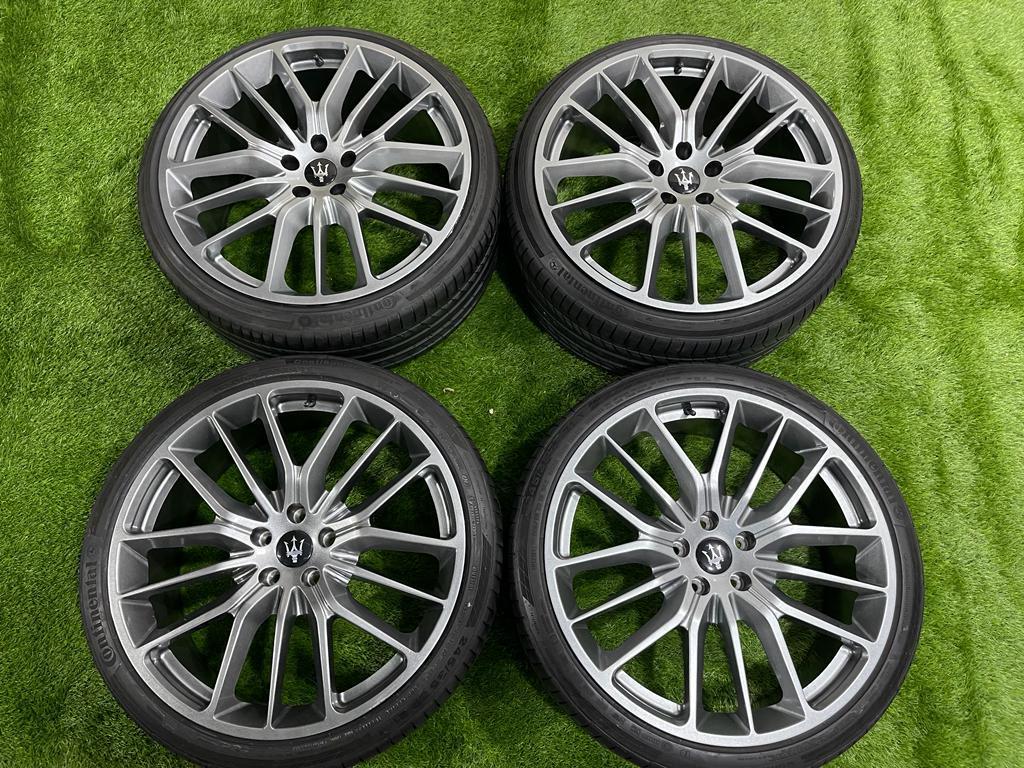 マセラティ Maserati Quattroporte Ghibli 純正ホイール4本セット 10.5