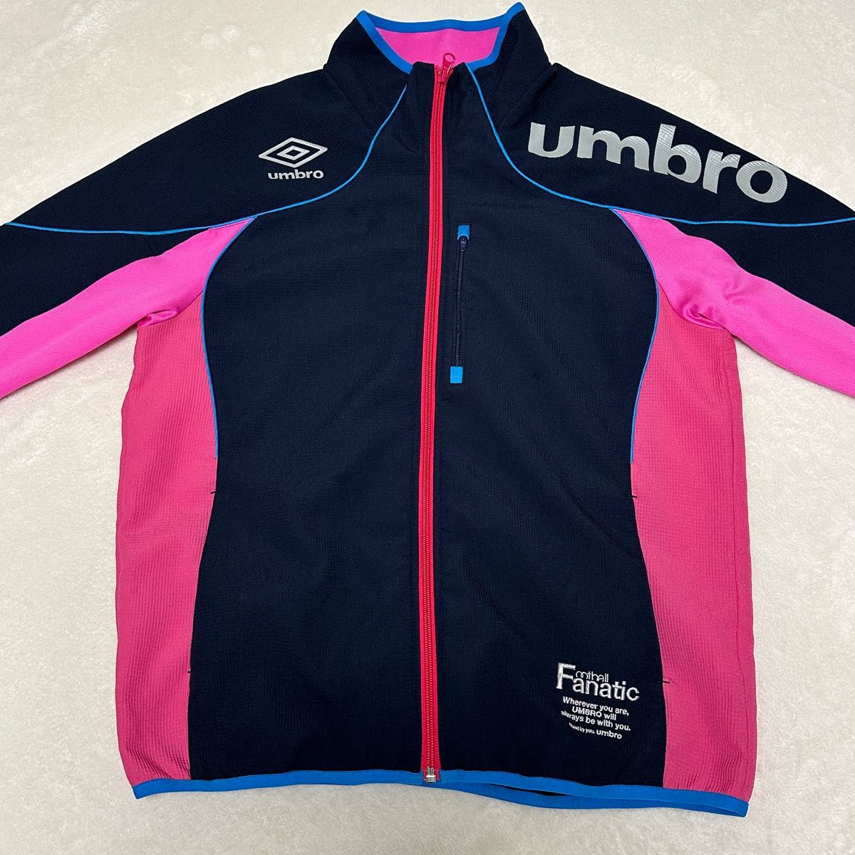 UMBRO トラックジャケット UMBRO アンブロ USWドライクロスジャケット UCS4345 ジップ