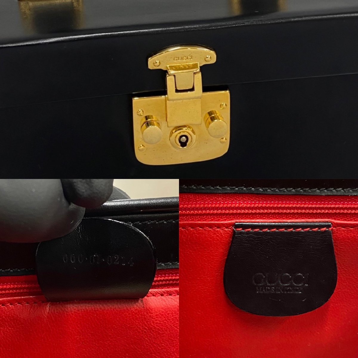 極 美品 鍵付き GUCCI グッチ オールドグッチ レディロック 金具