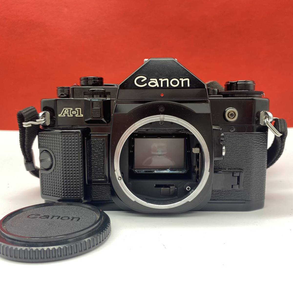 ◇A Canon A-1 フィルムカメラ 一眼レフカメラ ボディ ブラック