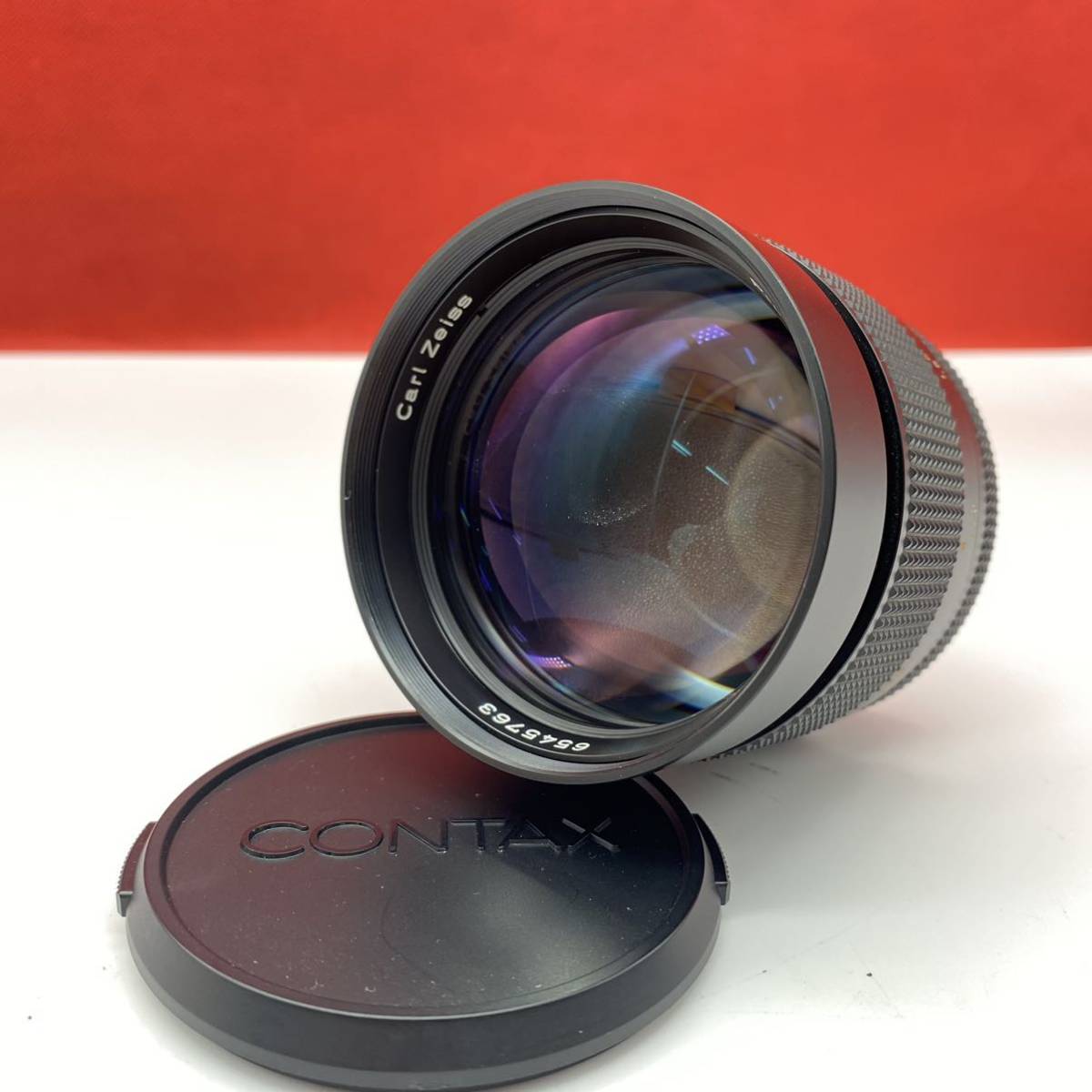 ◇A CONTAX Carl Zeiss Planar 1.4/85 カメラレンズ 単焦点レンズ