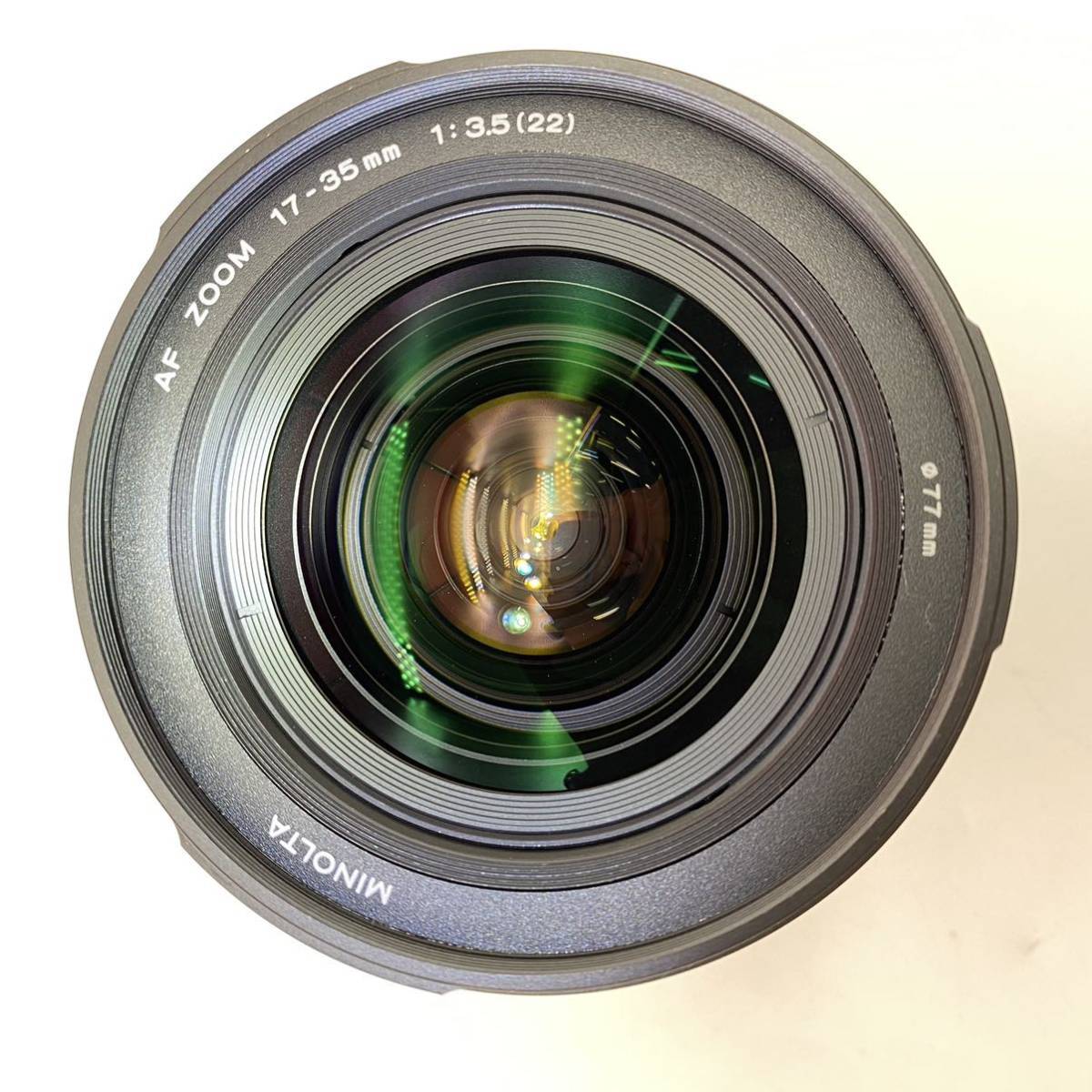 ◇A MINOLTA AF ZOOM 17-35mm 1:3.5 カメラレンズ AF動作確認済