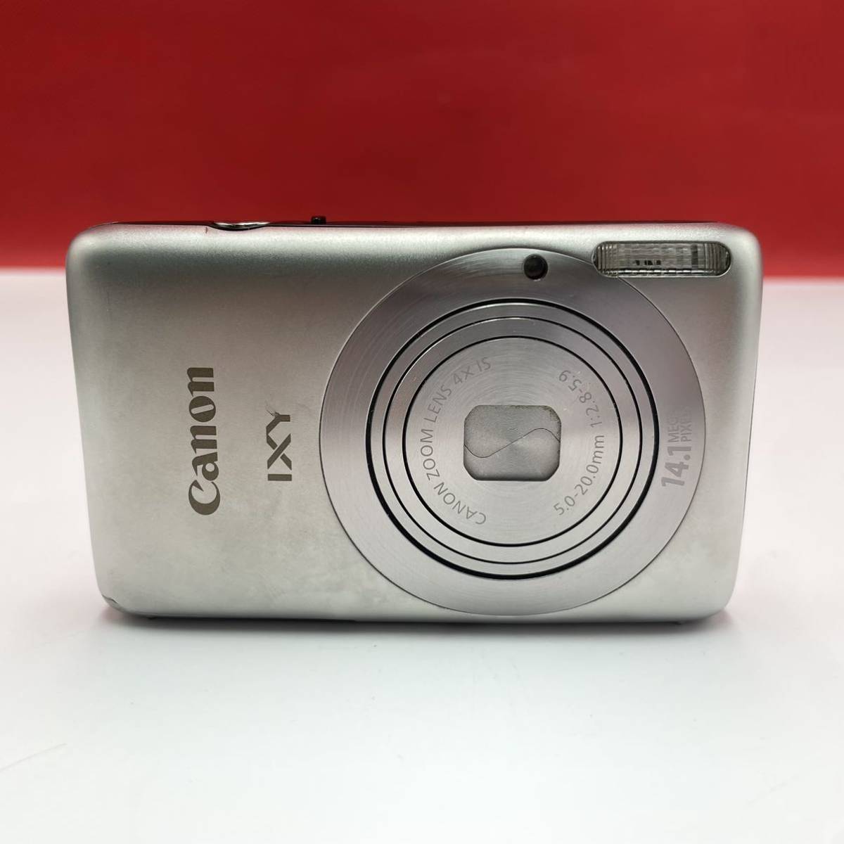 ☆A Canon IXY 400F シルバー コンパクトデジタルカメラ 動作未確認