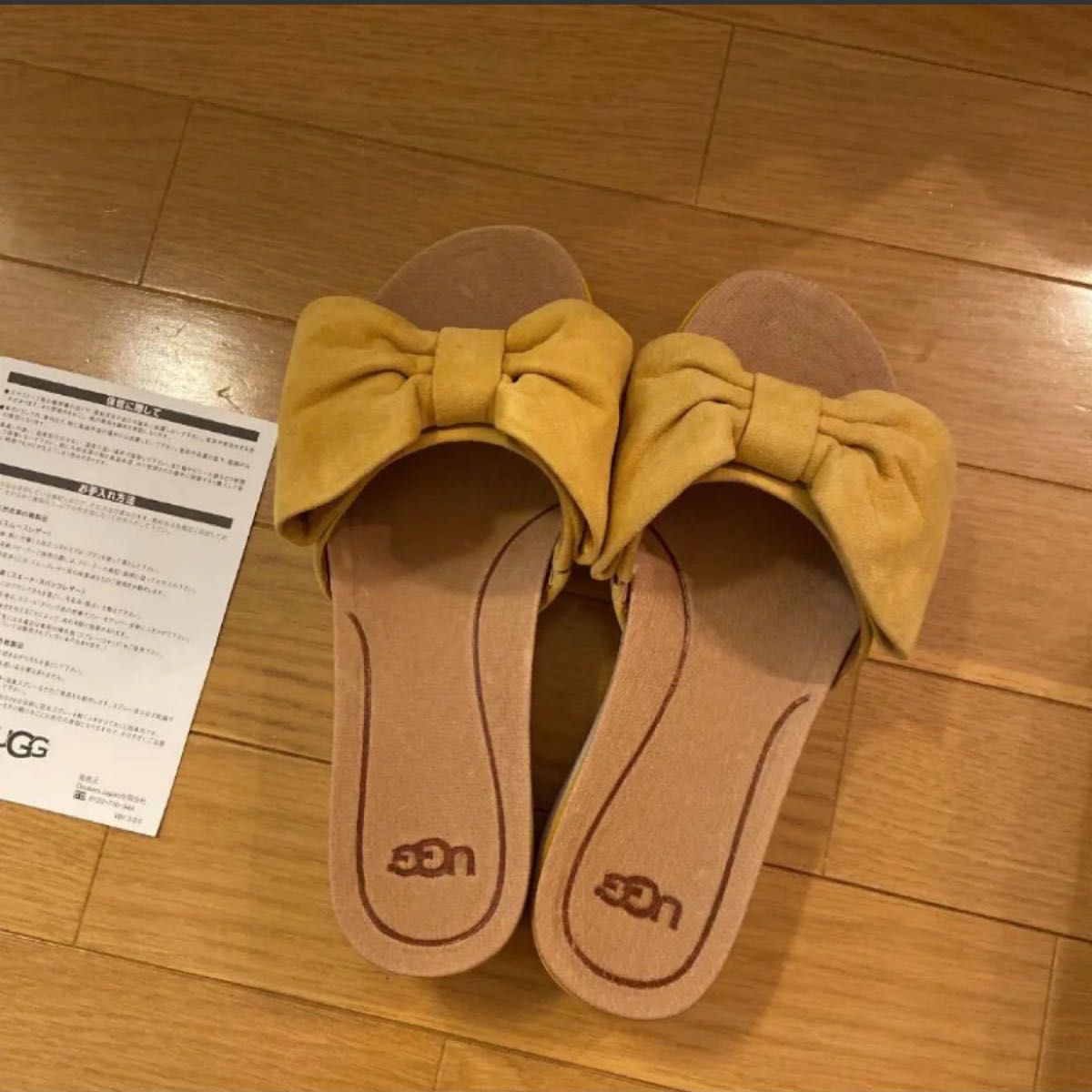 ★新品★UGG アグ 厚底 リボンサンダル