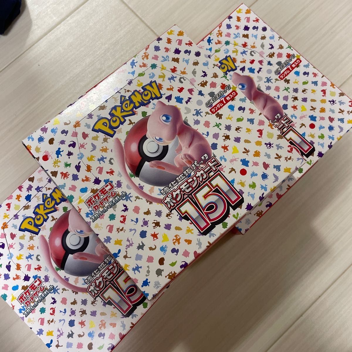 ネット限定】 ポケモン151 3box 未開封 シュリンクなし カード
