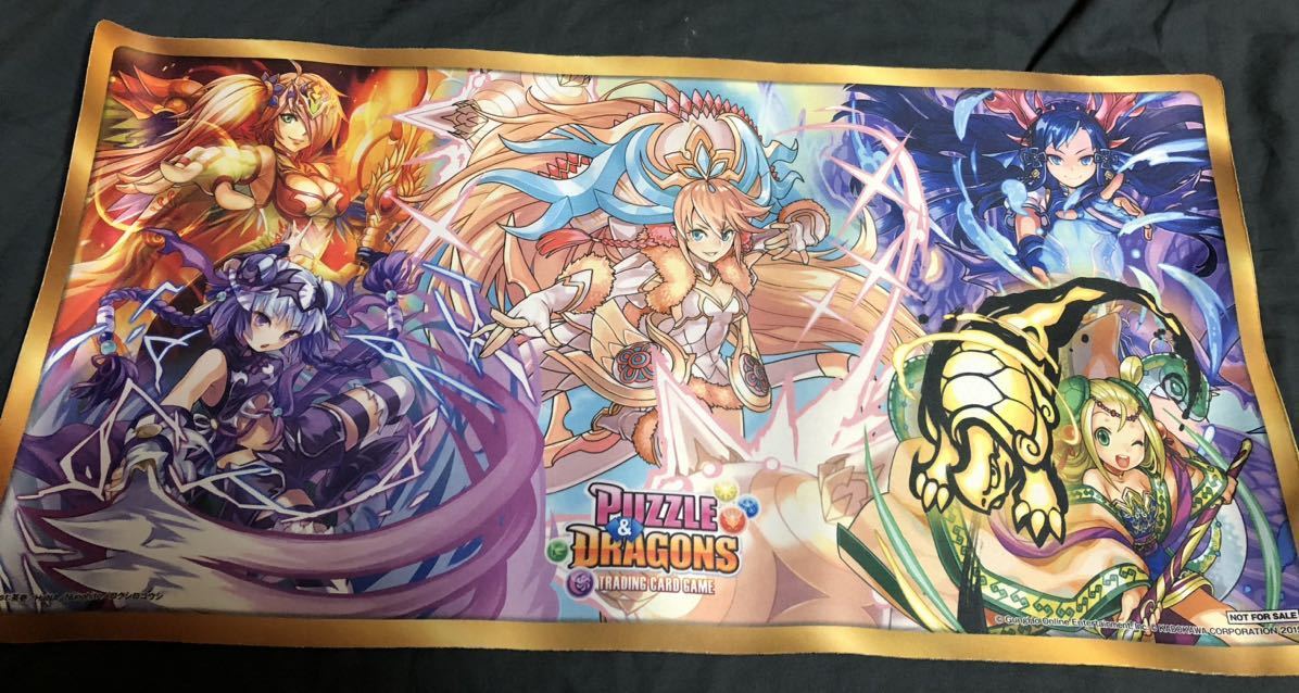 プレイマット ラバーマット パズル&ドラゴンズTCG パズドラカード