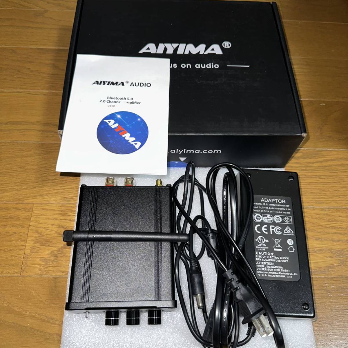 AIYIMA A05 TPA3221 パワーアンプ 100W+100W Bluetooth QCC3034 AIYIMA A05 TPA3221 パワーアンプ 100W+100W Bluetooth QCC3034