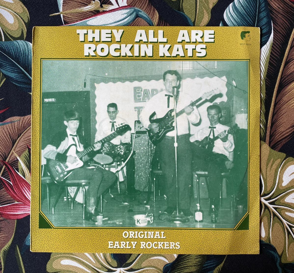 Various They All Are Rockin Kats LP White-8934 ロカビリー_画像1