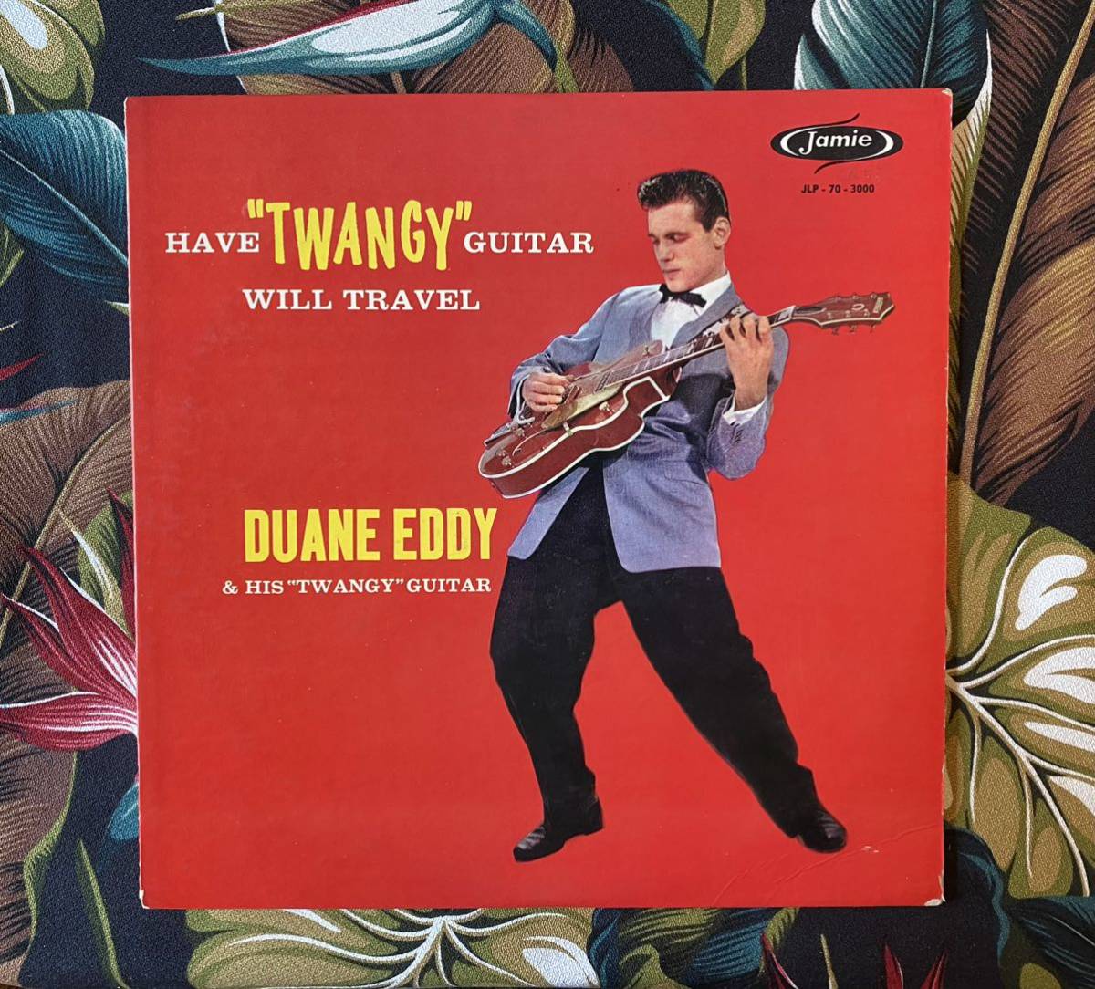 Duane Eddy 1958 Jamie JLP-3000 US Press LP Have Twangy Guitar Will Travel Jamie JLP-70-3000 Surf Hot Rod ガレージ ロカビリー_画像1