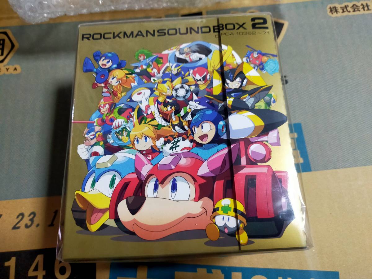 ロックマン サウンドBOX 2 ROCKCAN サウンドE缶(ロックマン25周年記念版) サウンドボックス レコード イーカプコン限定版 メンコ他_画像1