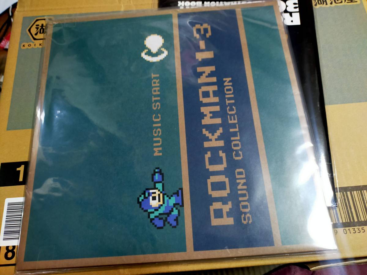 ロックマン サウンドBOX 2 ROCKCAN サウンドE缶(ロックマン25周年記念版) サウンドボックス レコード イーカプコン限定版 メンコ他_画像6