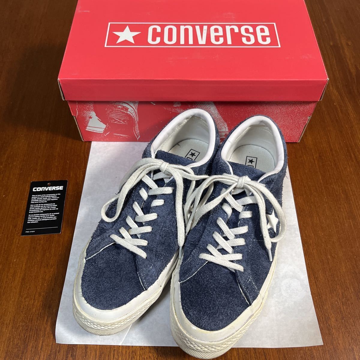 CONVERSE CT70 ONE STAR OX NAVY / WHITE / WHITE SUEDE US9 27.5cm CHUCK  TAYLOR コンバース 復刻 ワンスター スエード チャックテイラー