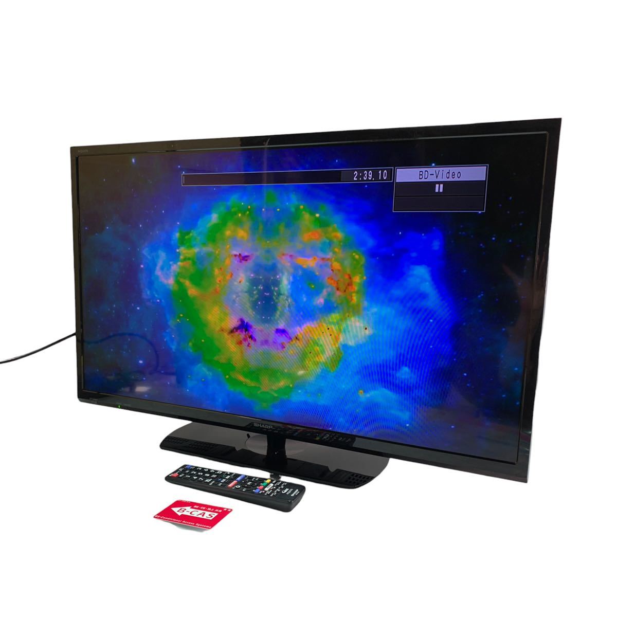 ☆動作確認済み SHARP シャープ AQUOS アクオス 液晶カラーテレビ 2T