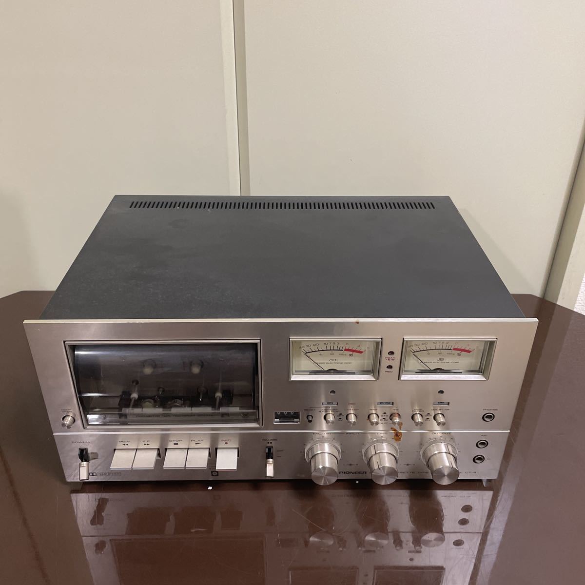 超熱 オーディオ機器 ステレオカセットデッキ Pioneer パイオニア CT-9
