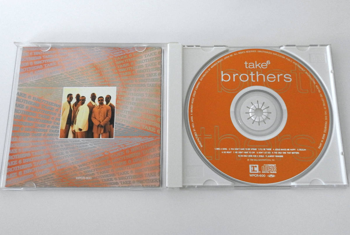 TAKE 6（テイク・シックス）brothers【中古CD】_画像3