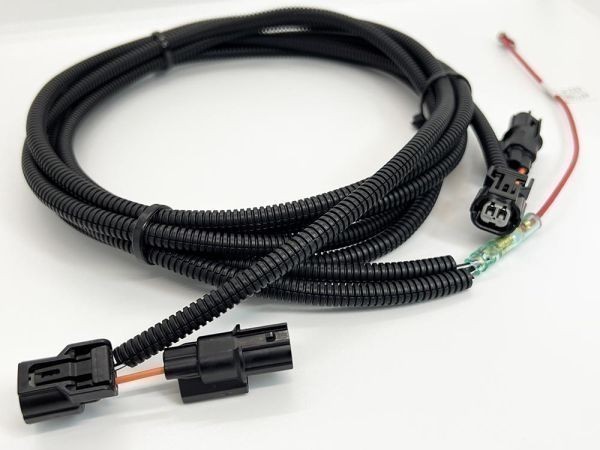 YO-643 【 N-BOX カスタム JF1 JF2 デイライト化 ハーネス 】 ヘッドライト LED アクセサリー ランプ ユニット DRL DPL キット 純正_画像1