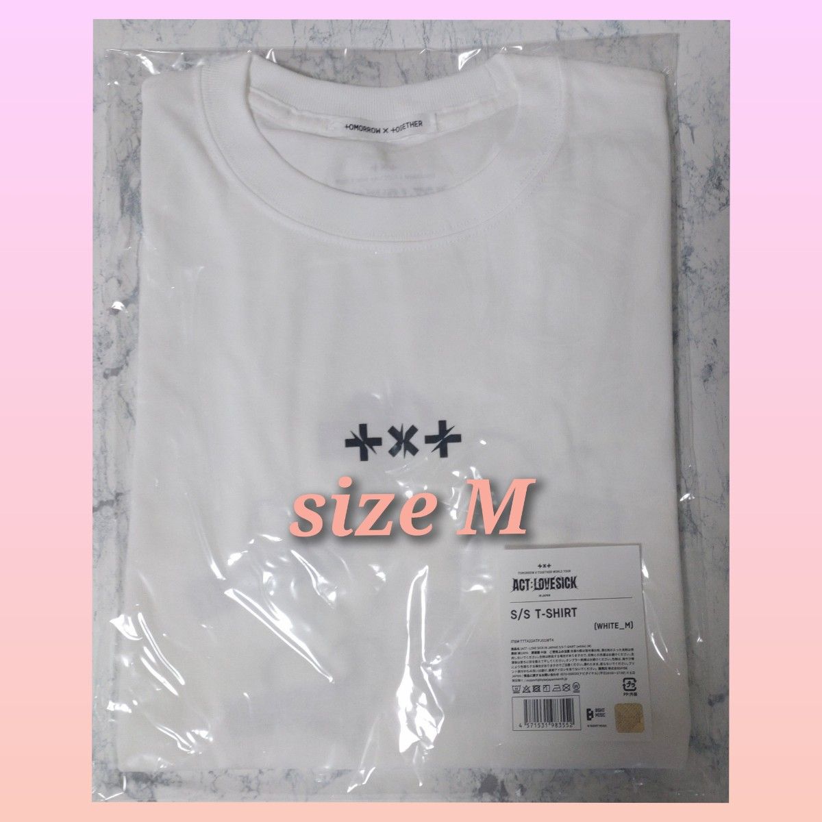 TXT ACT LOVE CHIC 日本公演 限定Tシャツ M｜Yahoo!フリマ（旧