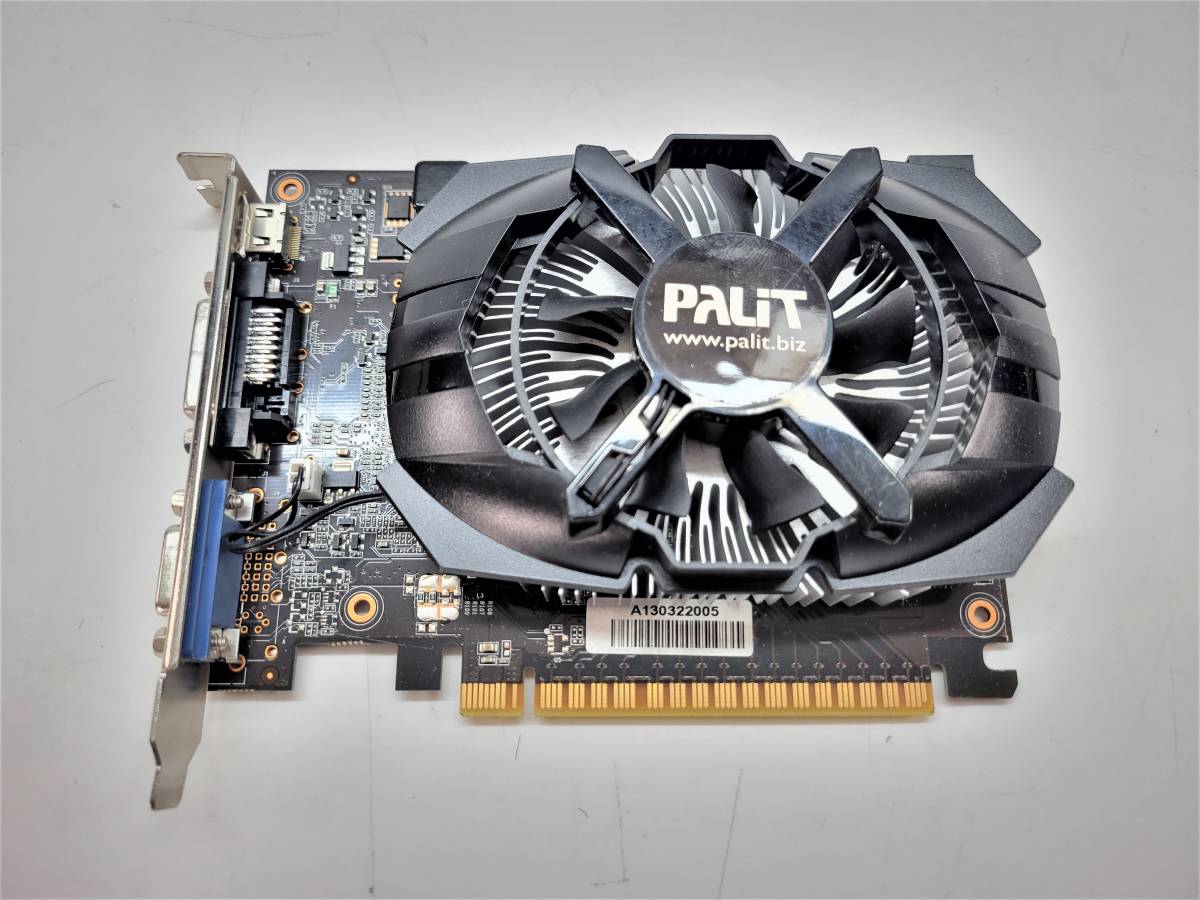 【中古・NO.PG001】Palit Geforce GTX 650 1GB GDDR5 VGA DVI mHDMI ビデオカード　グラフィックボード NE5X65001301-1071F_画像3