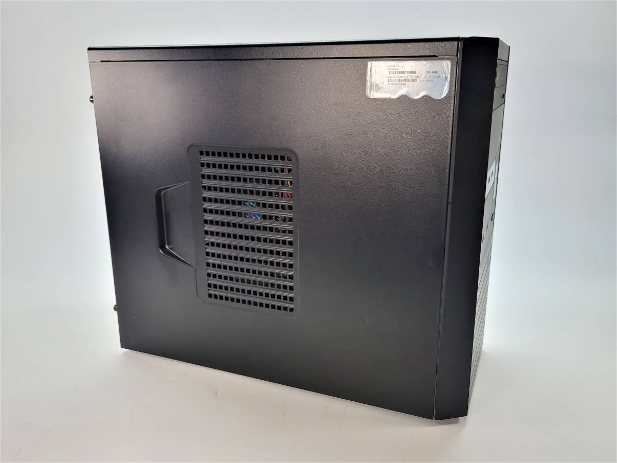 【中古良品・ハイスペックPC064】ドスパラ i5-3470(3.2GHz)/16GB/SSD256+HDD500GB/グラフィックGTX650/DVDスーパーマルチ/WIN10Pro